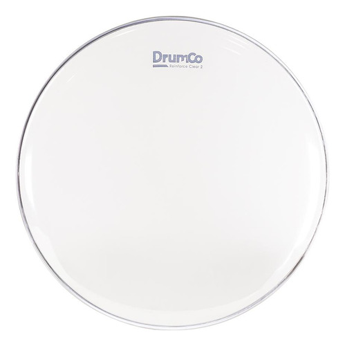 Parche Para Batería Reinforce Clear 2 De 16 Dr-16rc2 Drumco Color Transparente