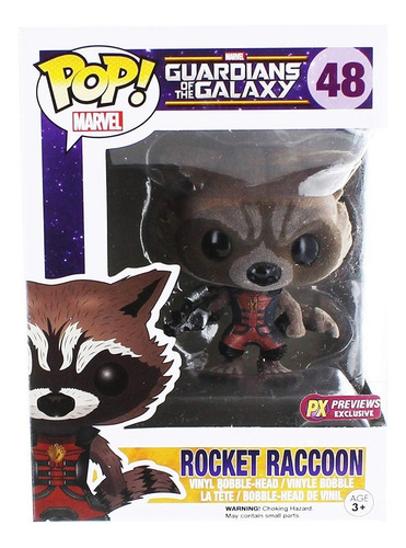 Sdcc 2014 Funko Pop Guardianes De La Galaxia # 48 Rocket Map