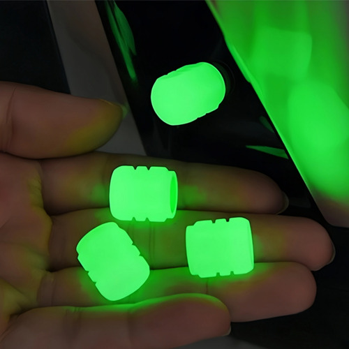Tapas Decorativas Para Válvulas Luminosas De Coche, 40 Pieza