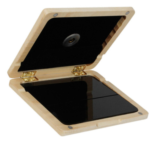 Estuche Para Cañas De Clarinete Y Saxofón Color Madera