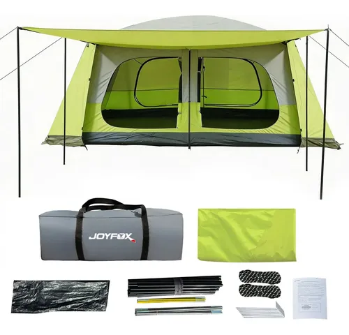 Barraca Camping 12-16 Pessoas 420*305*200cm Impermeavel 5000mm