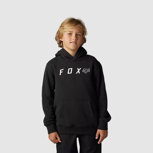 Poleron Lifestyle Niño Absolute Pullover Negro Fox