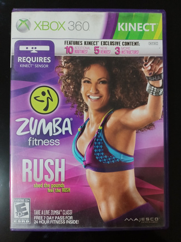 Zumba Fitness Rush Xbox 360 Fisico