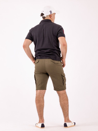 Bermuda Cargo Con Spandex