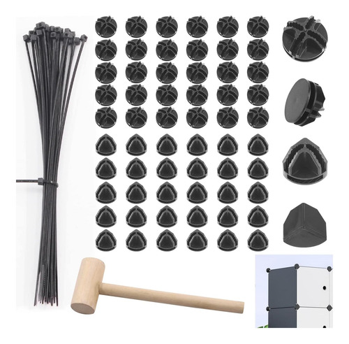 Keadic 91pcs Conectores De Plástico De Cubo De Alambre De Y
