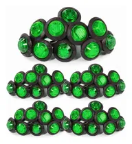 Comprar Redonda Camión Lateral Led Luz Indicadora Verde 50pzs 12v N