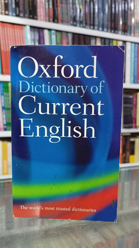 Oxford Dictionary Of Current English ( Libro Original )