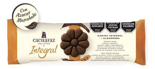 Galletitas Cachafaz Integral Algarroba X 225g