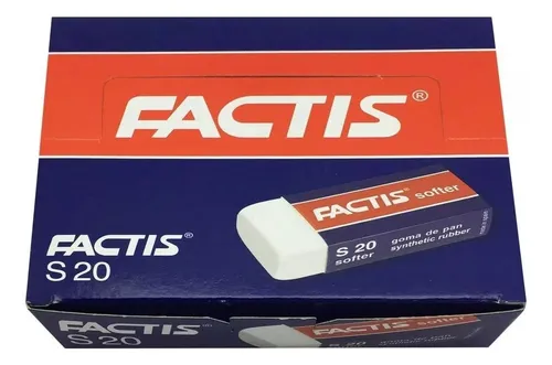 Goma De Borrar Factis S-20 Caja 20 Unidades