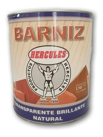 Barniz Galon Brillante Natural Madera Hércules