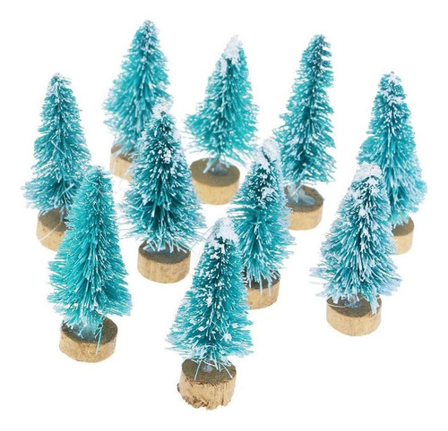 Mini Decoración De Navidad Pequeños Pinos Árboles De Navidad