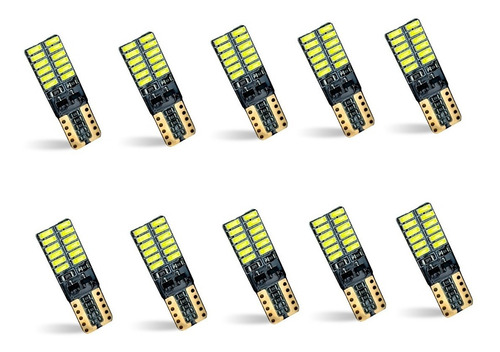 Imagen 1 de 7 de 10 Lamparas Led T10 24 Smd Canbus