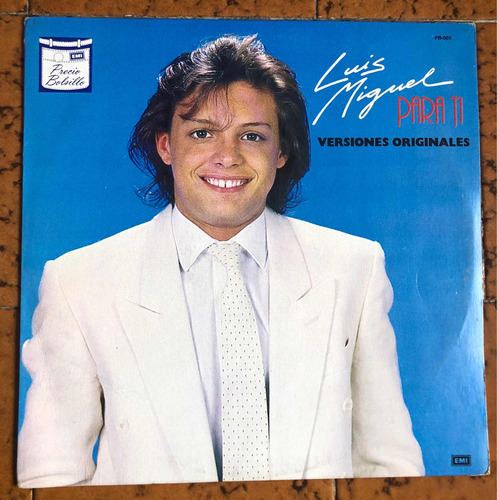 Luis Miguel Lp Para Ti Vinilo De Colección Seminuevo 80s Pop