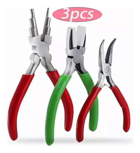 Juego De Alicates For Joyero, Pinzas For Manualidades, 3