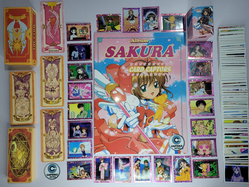 Álbum Sakura Completo Para Pegar + Cartas Clow