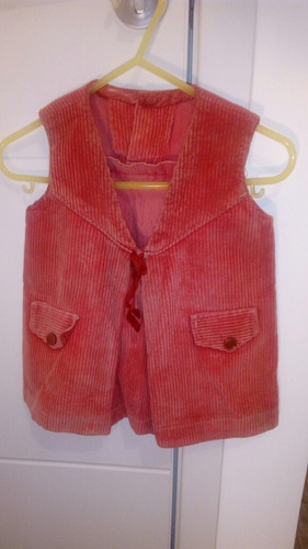 Vestido De Pana De Bebé Usado (Usado)