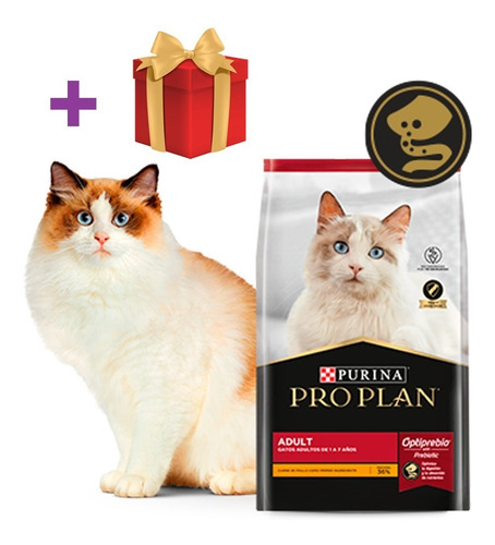 Comida Gatos Pro Plan Adulto 7,5kg Mas Regalo Y Envio