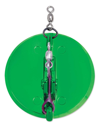 Luhr Jensen 1 Dipsy Diver - Parte Inferior Verde Metálico/ve