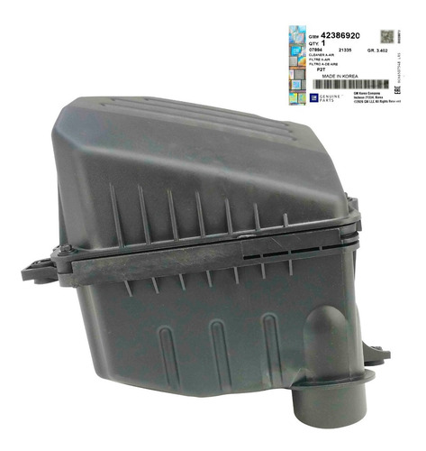 Imagen 5 de 10 de Portafiltro Purificador Aire Motor Aveo 2009 2010 Clasico