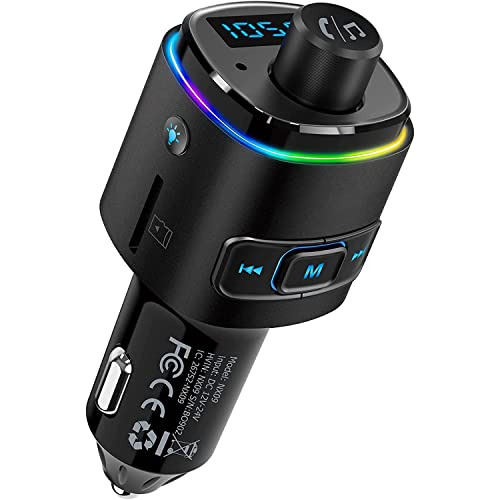 Transmisor Fm   Qc3.0 Coche, Adaptador De Cargador Usb ...