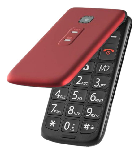 Celular Flip Multilaser Vita Dual Chip Mp3 Vermelho - P9021