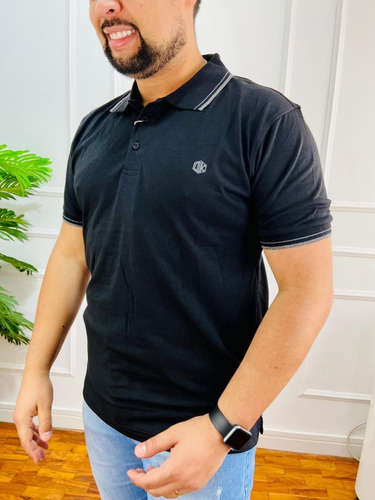 Imagem 2 de 4 de Camisa Polo Plus Size Camiseta Tamanho Grande Extra G1 G2 G3