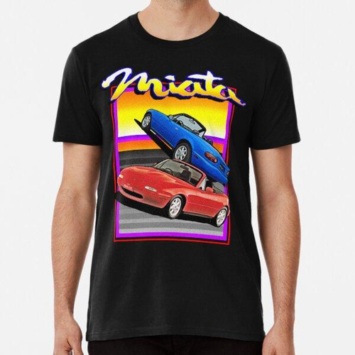 Remera Vintage Miata Mx-5 Racing Algodon Premium