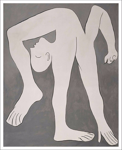 Lienzo, Tela, Picasso, El Acrobata, 70x87cm