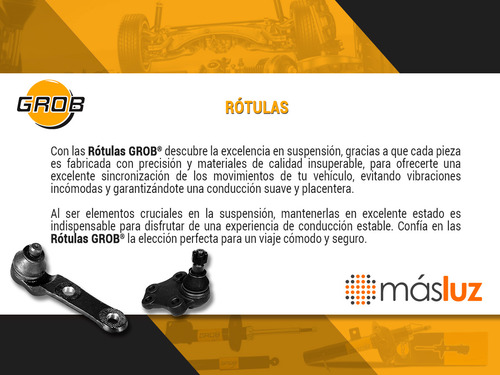 1_ Rótula Delantera Inf P/ Mazda 5 06/10 Grob Service