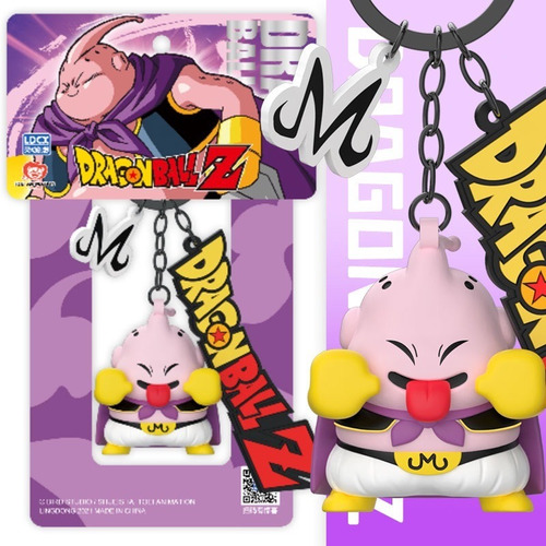 Llavero Majin Boo Dbz Original Coleccionable Toei Animation