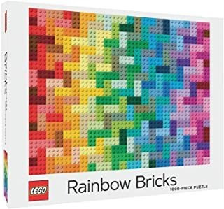 Chronicle Books Lego Rainbow Bricks - Rompecabezas De 1 Pzl