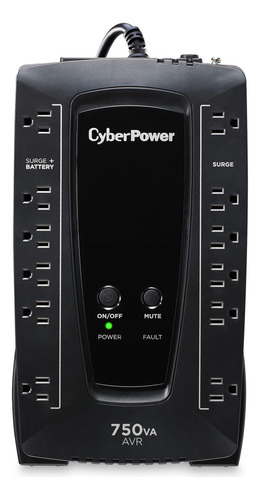 Sistema Ups Cyberpower Avrg750u Avr, 750va / 450w, 12 Tomaco