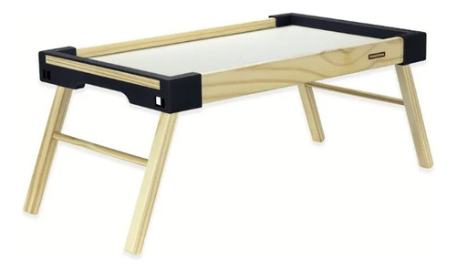 Mesa Bandeja Cama Desayuno Tramontina Plegable Madera 61x28