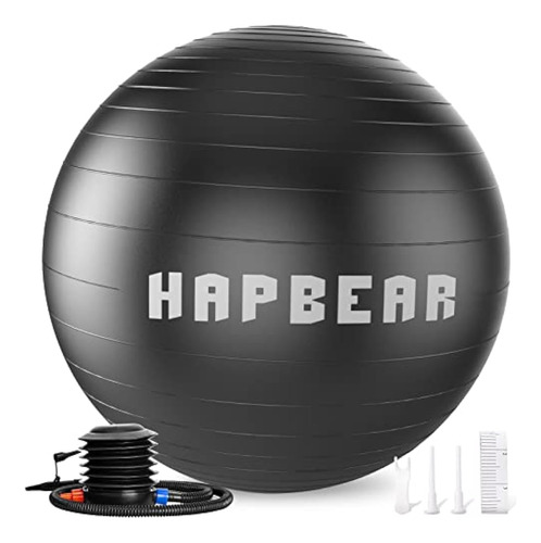 Hapbear Exercise Ball, 5 Sizes Yoga Ball For