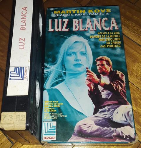 Luz Blanca Vhs Martin Kove Muerto Vivo Crimen Perfecto Scifi