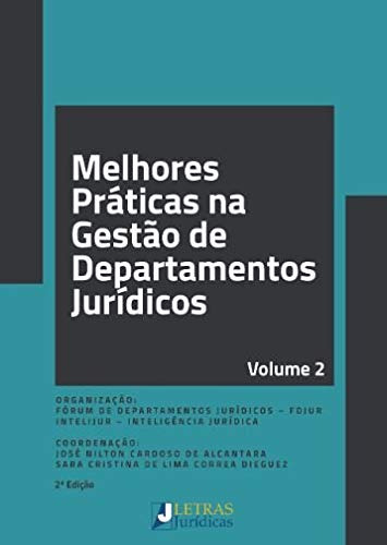 Libro Melhores Práticas Na Gestão De Departamentos Jurídicos