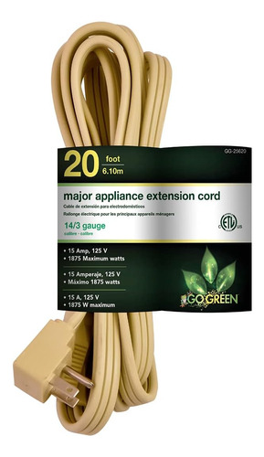 Cable Electrodomésticos Gogreen (gg25620) 14/3 De 20 P...