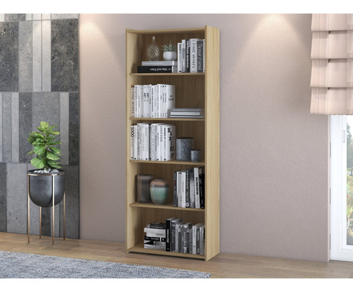 Estante Biblioteca 700x1820x300 Mm Mel Ebwt