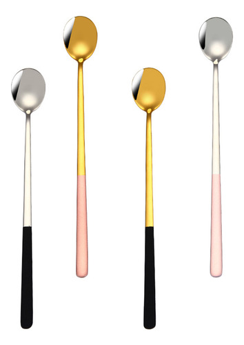 Cuchara Para Saltear Café Y Té, Mango Largo, Cuchara Para He