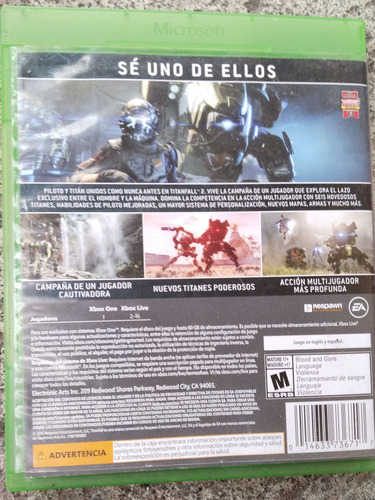 Titanfall 2 Para Xbox One (Usado)