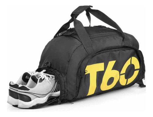 . S Maleta Deportiva Multi Posiciones Mochila Viaje Gym T60