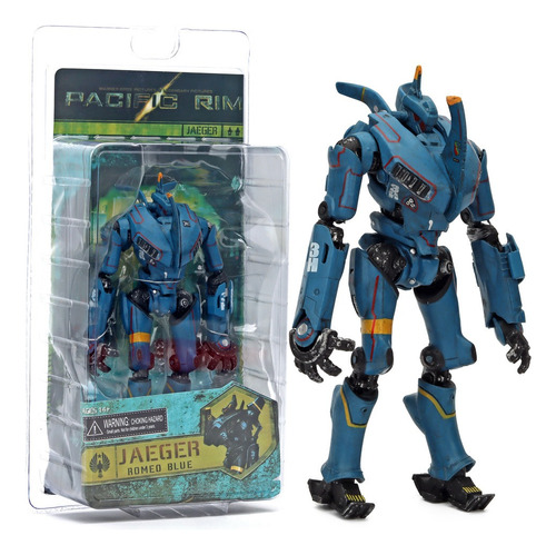 Pacific Rim Jaeger Romeo Blue Figura Modelo Juguete Regalo