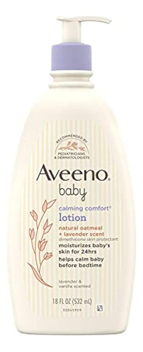 Aveeno Baby Calming Comfort Loción Humectante Lavender Y Va