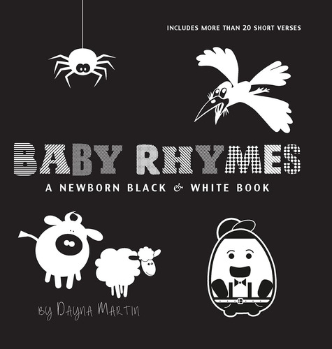 Libro: Libro: Baby Rhymes: A Newborn Black & White Book: 22