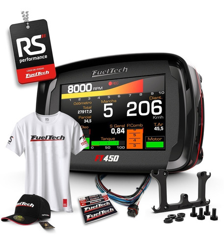 Fueltech Ft450 3 Metros + Brindes + 12x Pronta Entrega