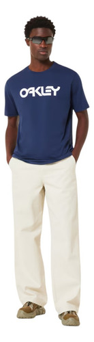 Playera Oakley Hombre Mark 2 Tee 2.0 Azul Casual