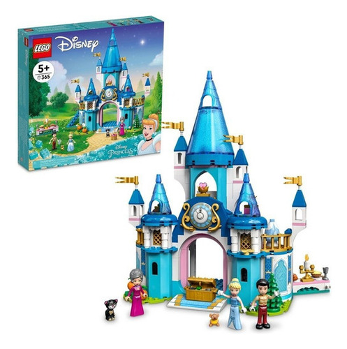 Kit Lego Disney Castillo De Cenicienta Y El Príncipe 43206 365 Piezas 3+