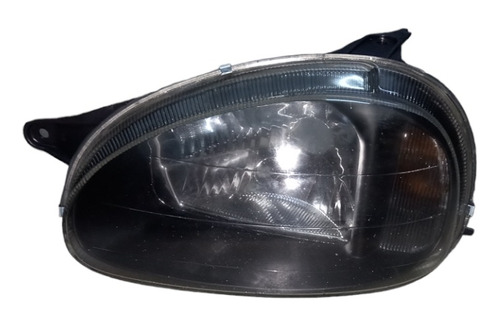 Optica Para Chev Corsa Classic Casco/aro Negro 99/11 Izq Lam