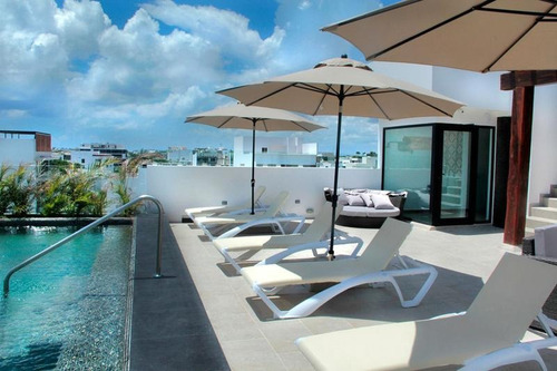 Imagen 5 de 15 de Ve El Tour Virtual Departamento Nuevo En La 5a Playa Del Carmen (244)