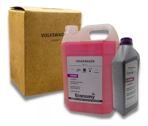 Aditivos Arrefecimento Original Vw 5l + 1l Pronto P/ Uso G12
